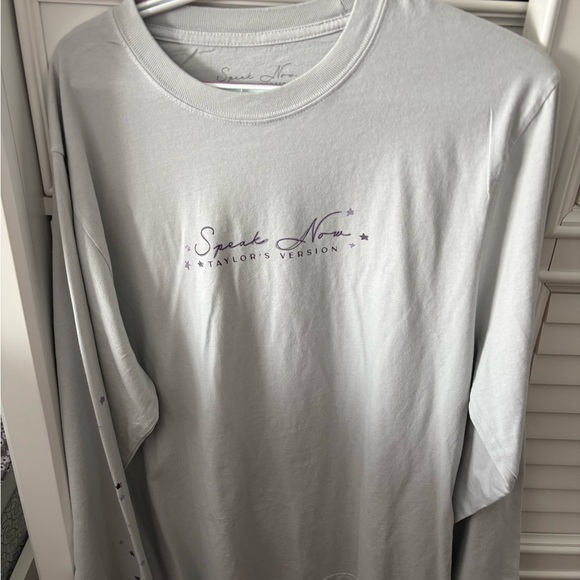 Taylor Swift Speak Now Long Sleeve Shirt. Size Large - Picture 2 of 9